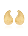 CACHEMIRE GOLD STUD EARRINGS